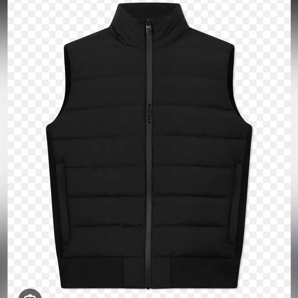 RUDSAK Midnight Black Quilted Vest - Picture 2 of 8
